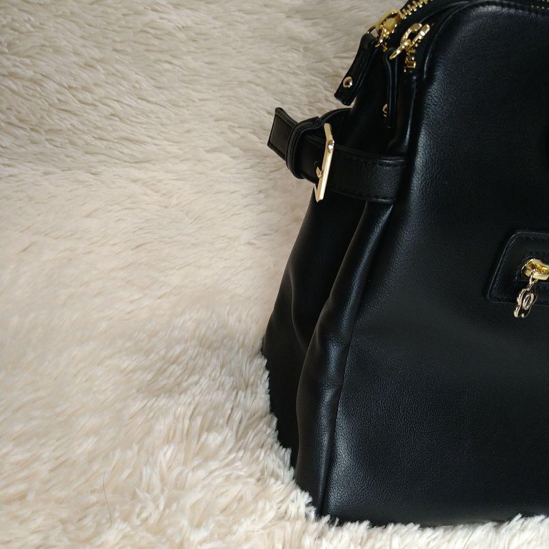 専用　タグ付き【MARRY QUANT】マリークワント 黒 ビジネスバッグＡ4可