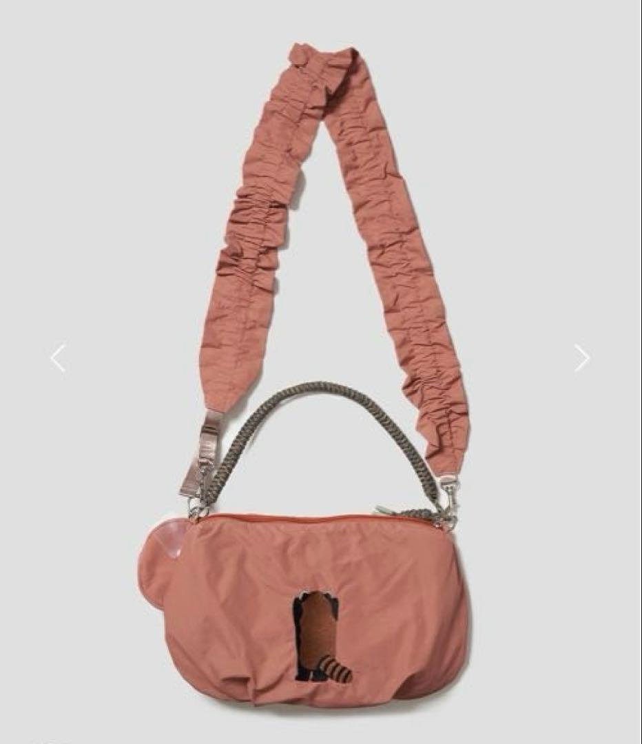 グラニフ　イカク　ギャザーショルダーバック