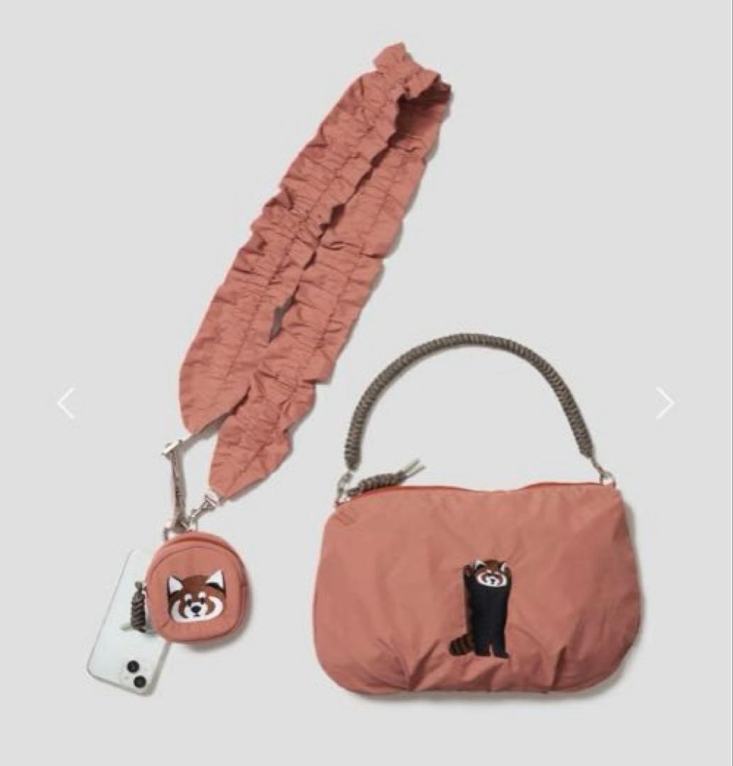 グラニフ　イカク　ギャザーショルダーバック