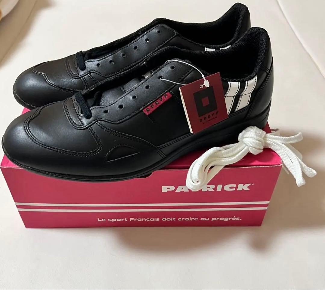 値下げしました！PATRICK×オノフ　ゴルフシューズ　ブラック　27.0cm