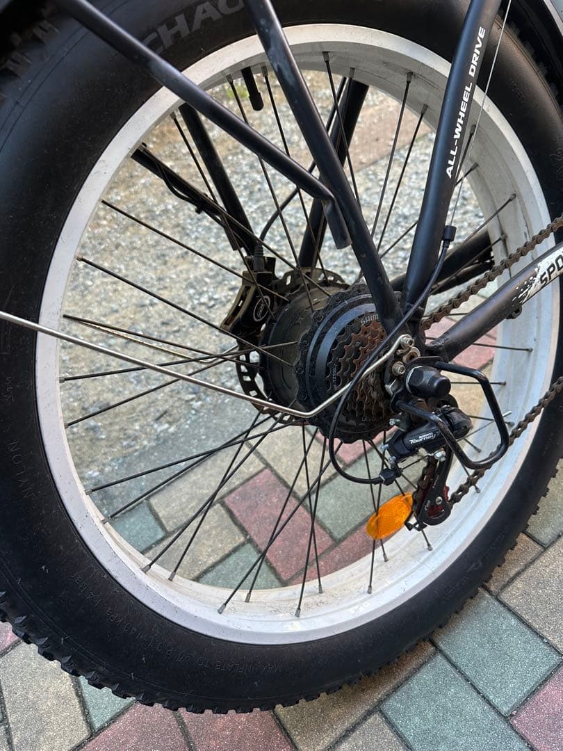 PHILODO AWD 電動アシスト自転車 ファットタイヤ