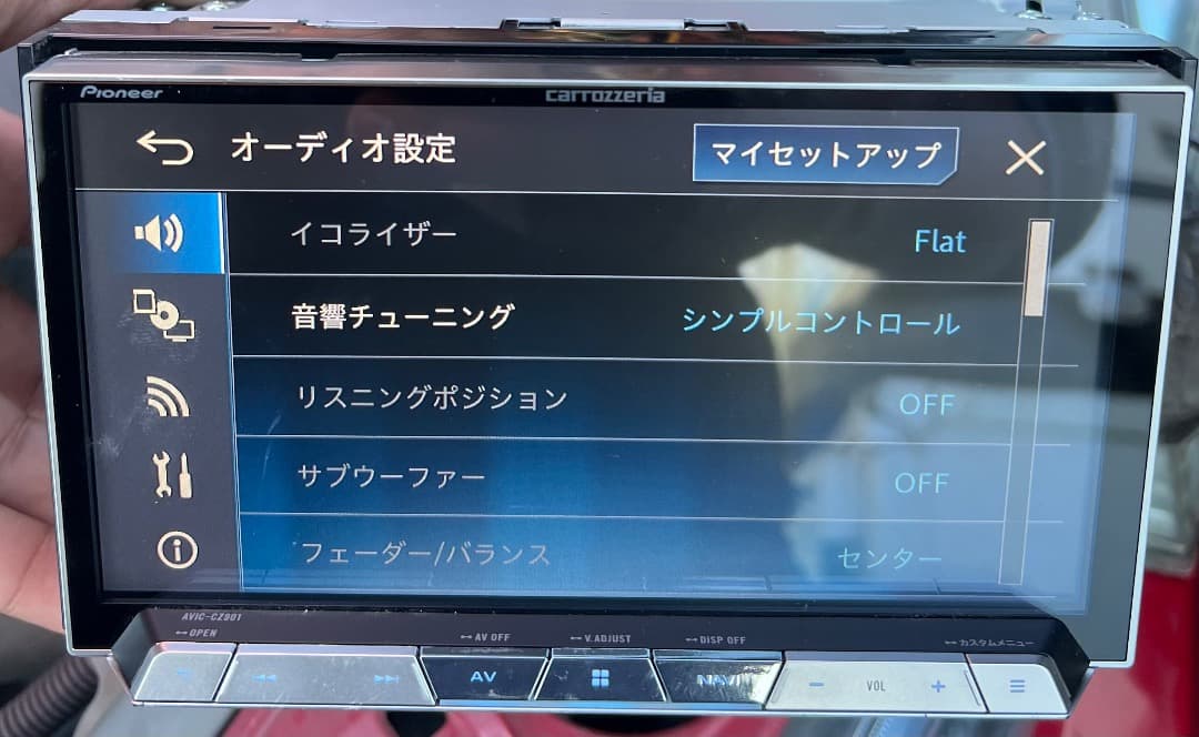 カロッツェリア パイオニア サイバーナビAVIC-CZ901
