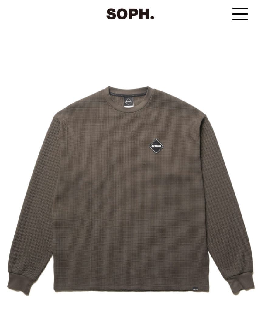 【新品】FCRB TECH WAFFLE LOUNGE TOP 長袖　M