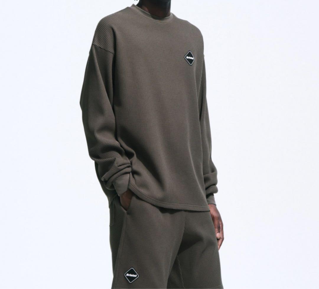 【新品】FCRB TECH WAFFLE LOUNGE TOP 長袖　M