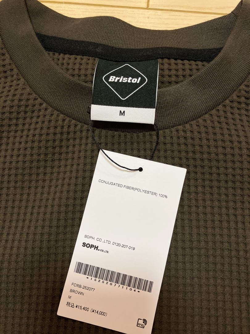 【新品】FCRB TECH WAFFLE LOUNGE TOP 長袖　M