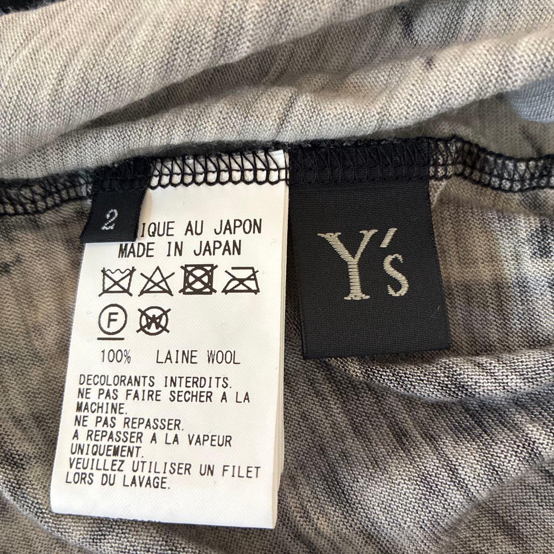 本日限定価格Y's アートプリント クロップドTシャツ