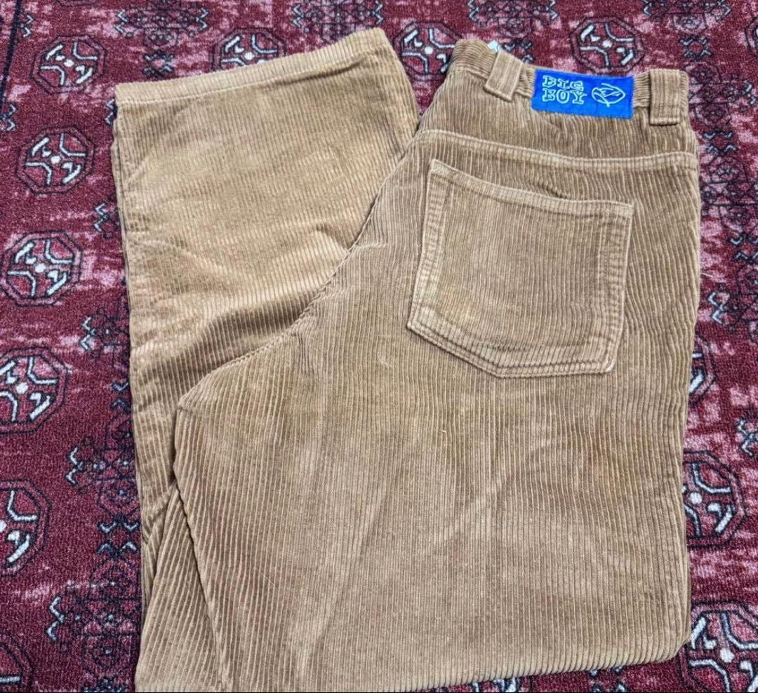 0*t様 polar skate big boy コーデュロイ　S