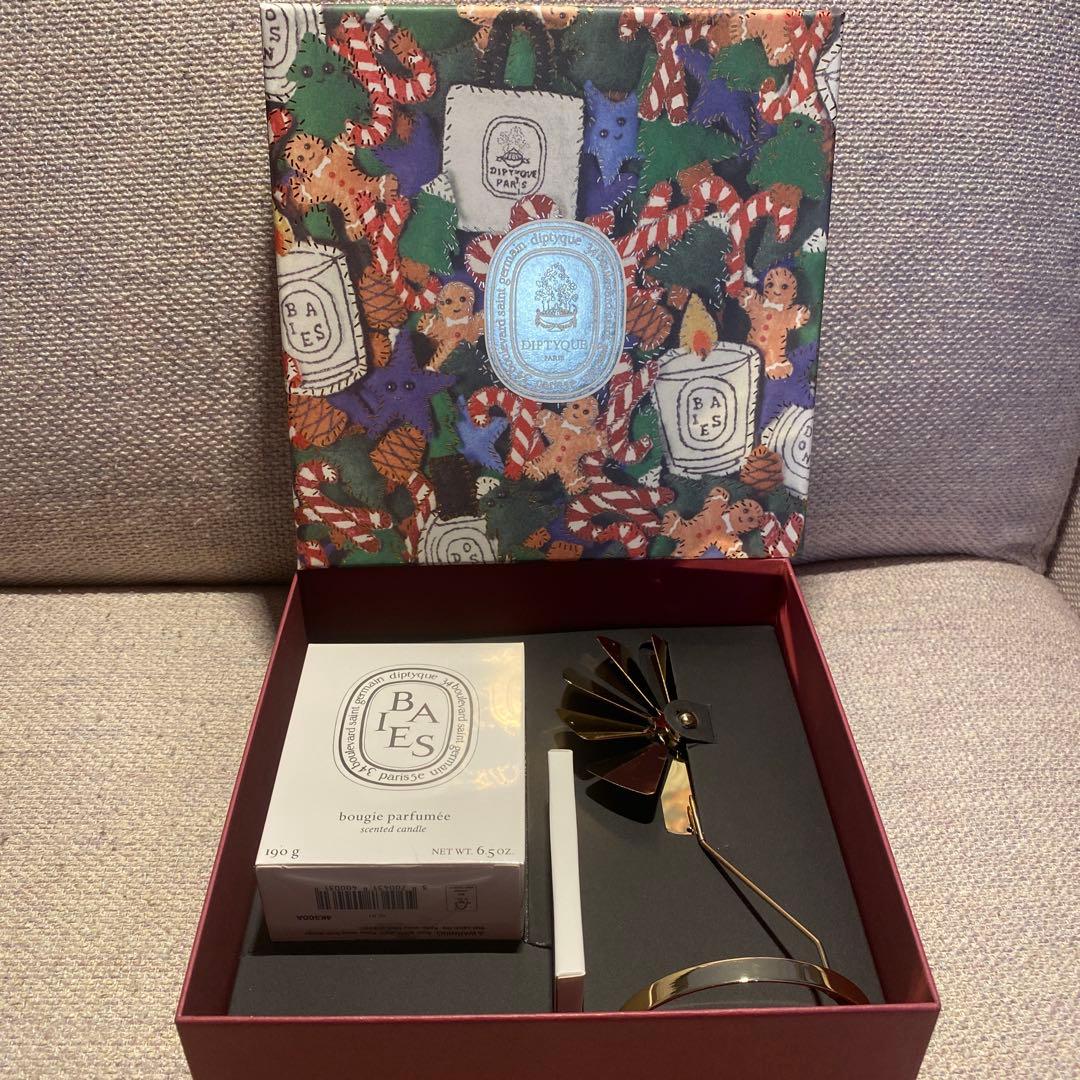 新品　ディプティック　ホリデー2024カルーセル キャンドルBaies