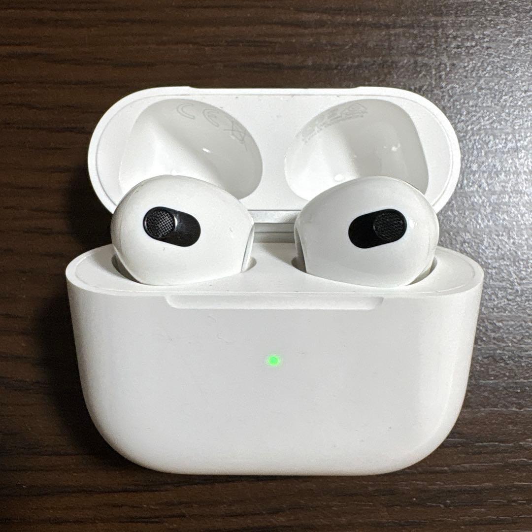 【美品】Apple AirPods 第3世代 箱付き ケース付き 動作確認済み