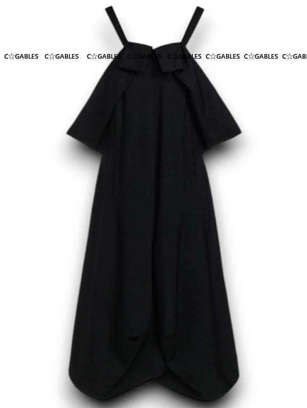 LIMI feu　ウールギャバ　立体切替　サロペットワンピース 　ヨウジヤマモト