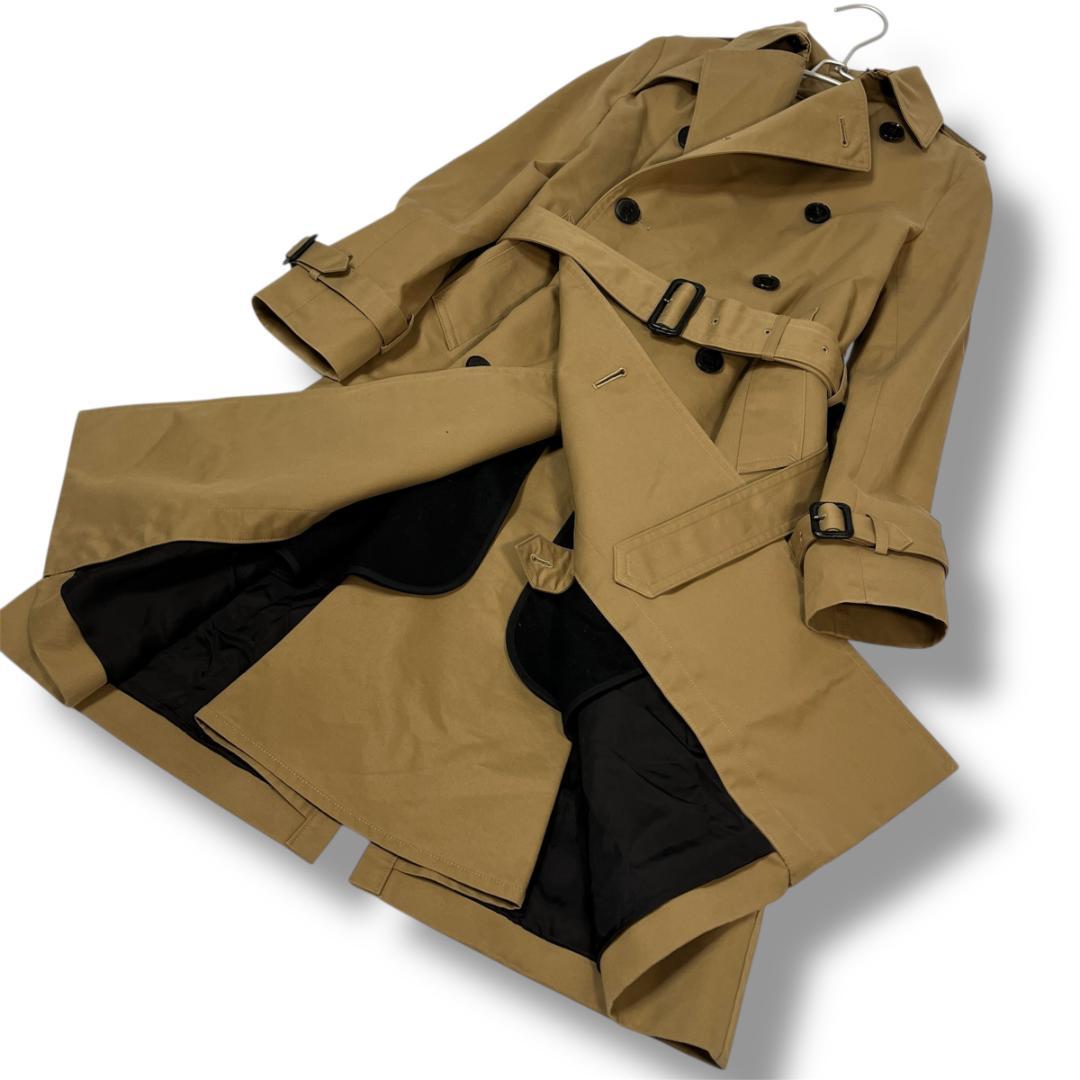 【美品】HYKE トレンチコート レギュラーフィット 17553　Ｍサイズ