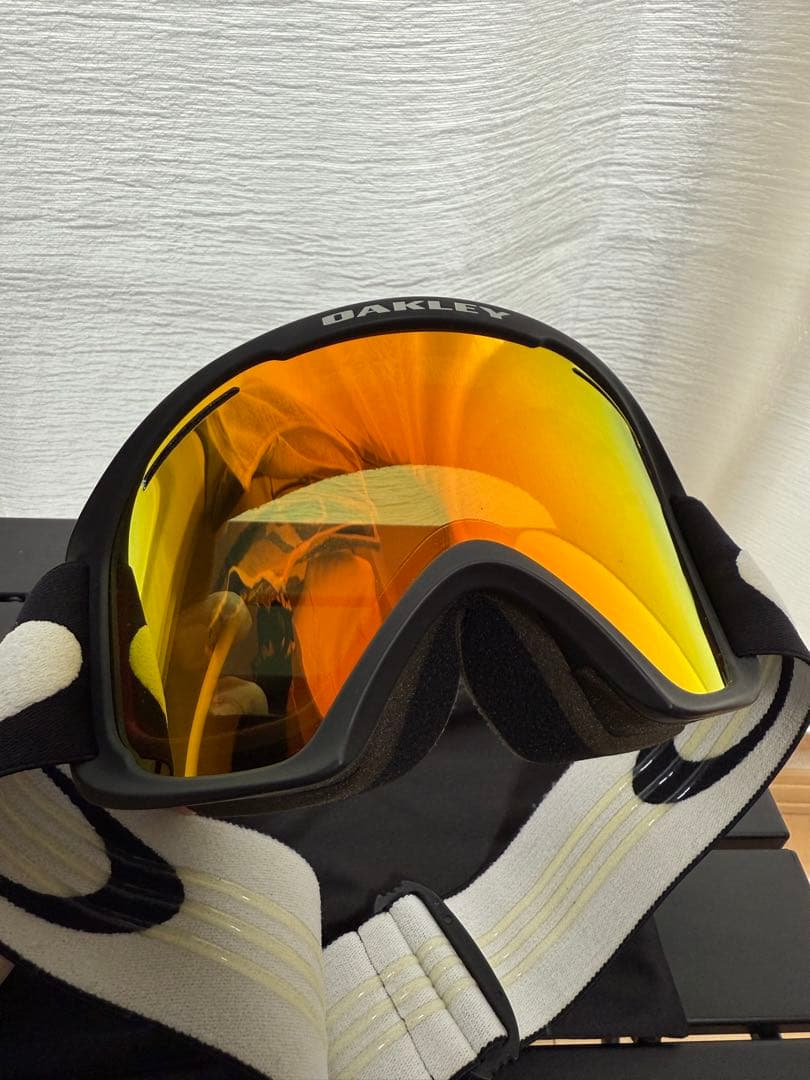 【美品】OAKLEY オレンジレンズ ゴーグル 収納袋付き