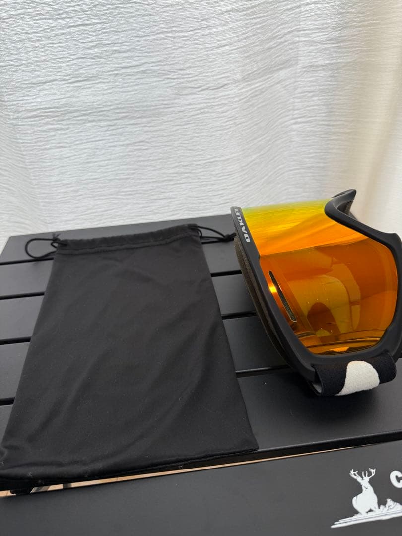 【美品】OAKLEY オレンジレンズ ゴーグル 収納袋付き