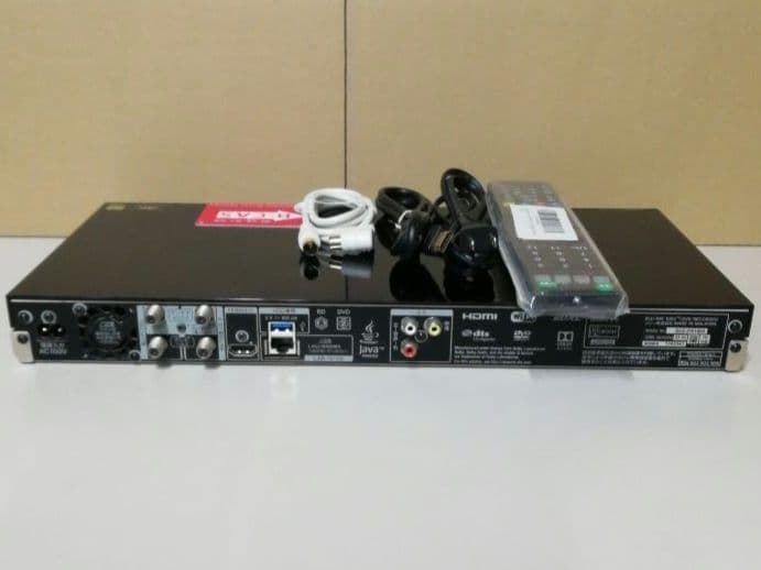 SONY BDZ-ZW1500　2TB/W録/無線LAN内蔵/SeeQVault