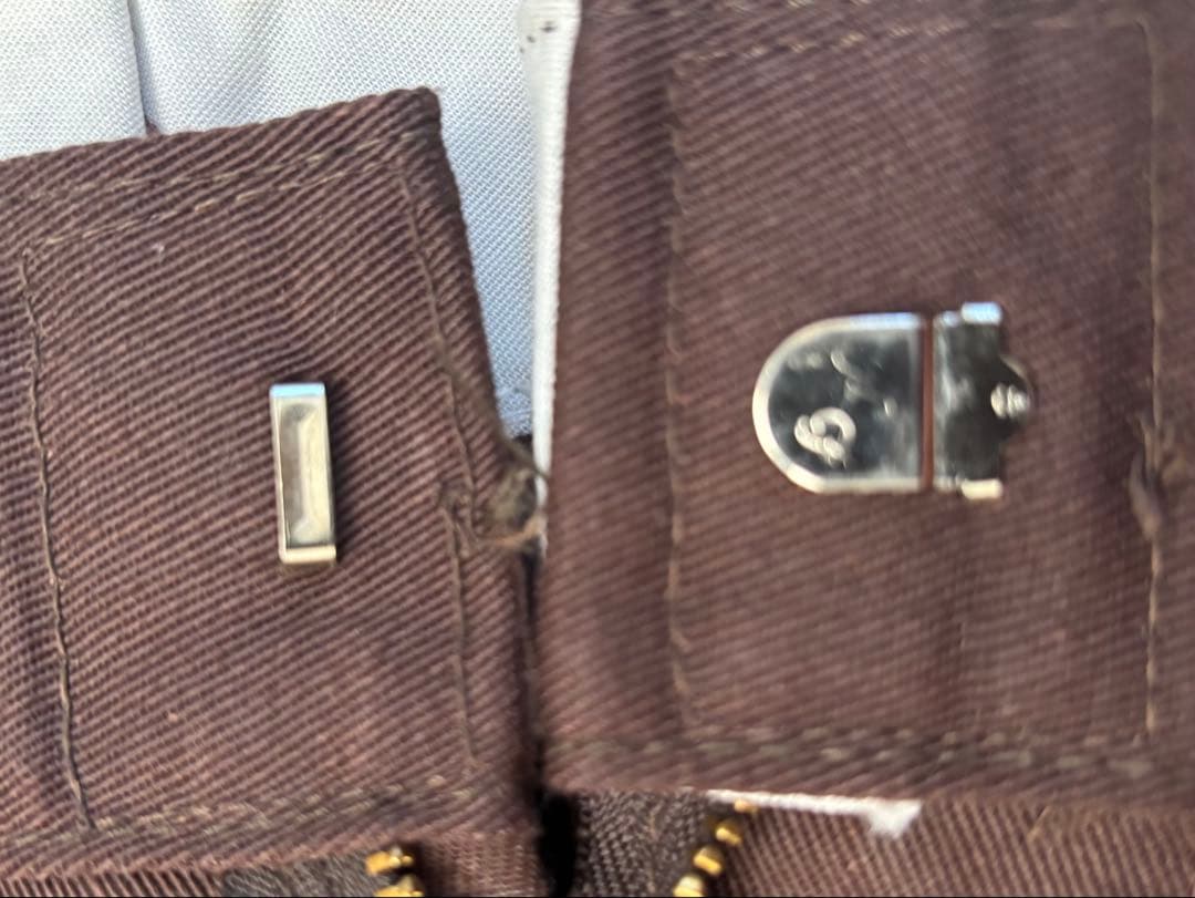 【80s】dickiesディッキーズ 874USA製 ダークブラウンW31