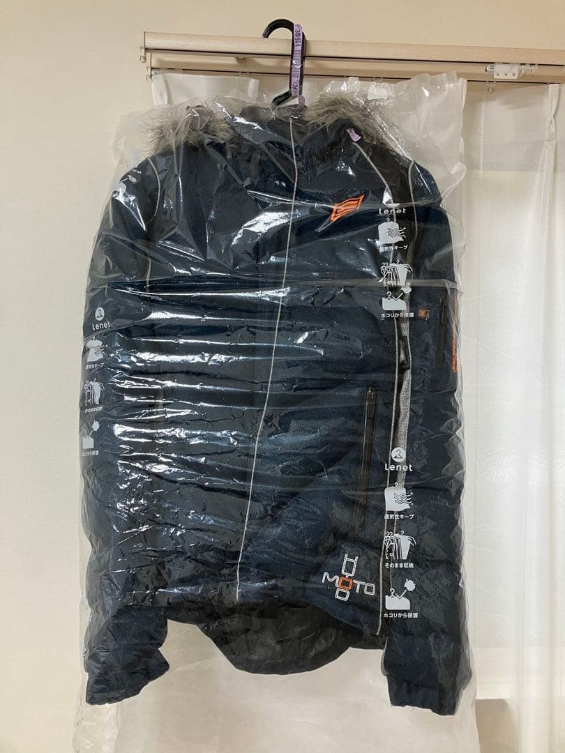 ゆきHYOD ダウンジャケット Mサイズ ネイビー/グレー