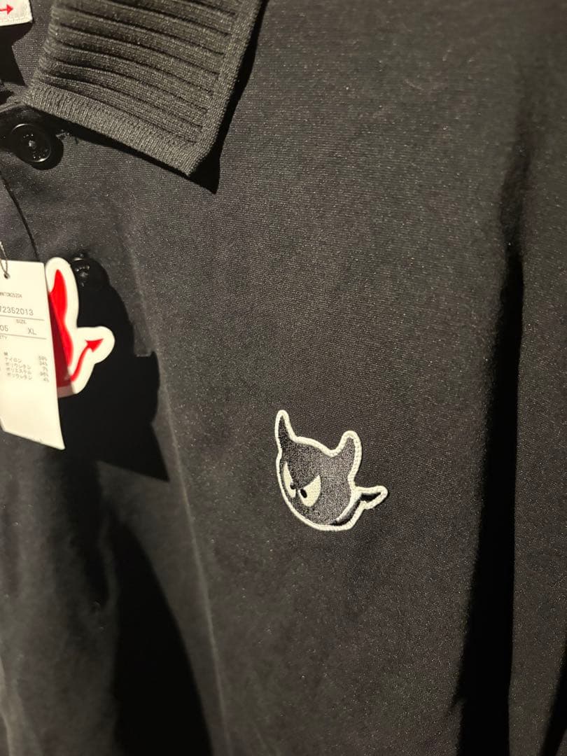 まめろん 新品未使用WAACオーバサイズスウェットシャツブラック