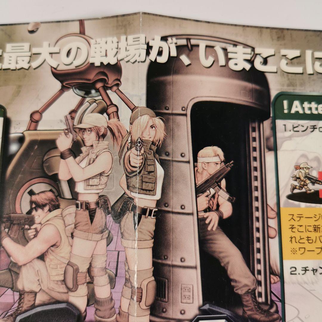 MVS　メタルスラッグ3　純正インスト+取扱説明書+帯1本　NEOGEO
