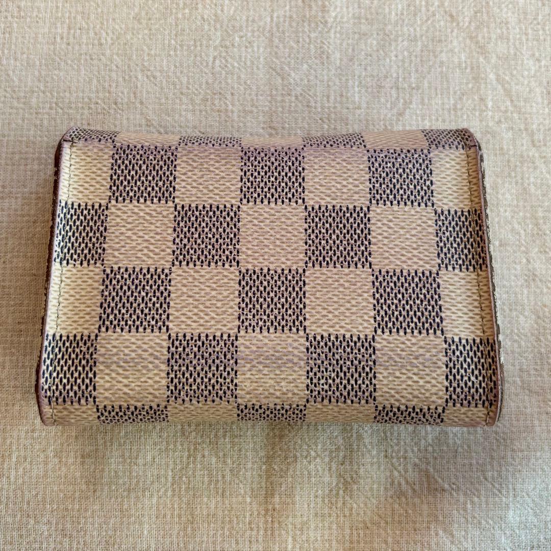 ルイ・ヴィトン ポルトモネロザリ LV 財布・ケース ダミエ・アズール