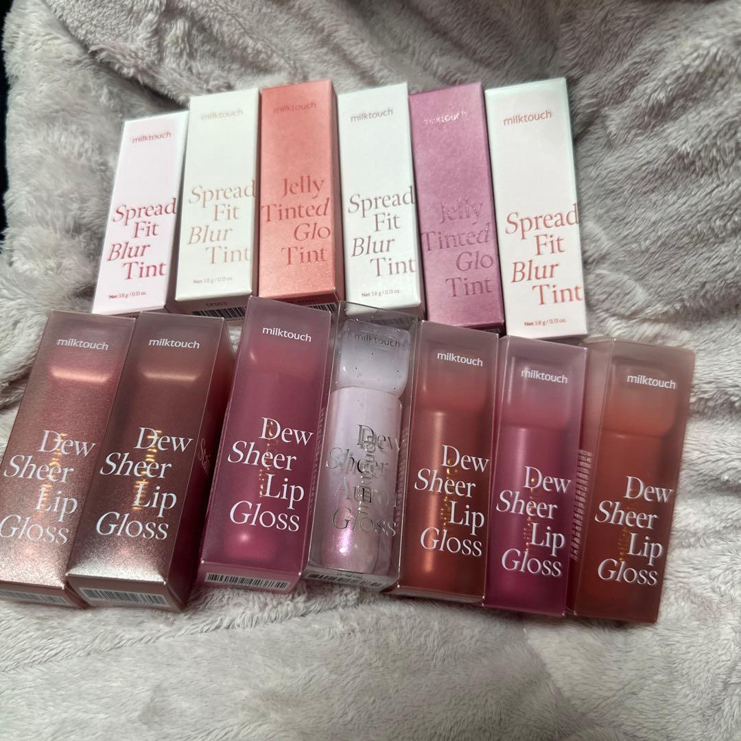 milk touch リップグロス＆ティント セット
