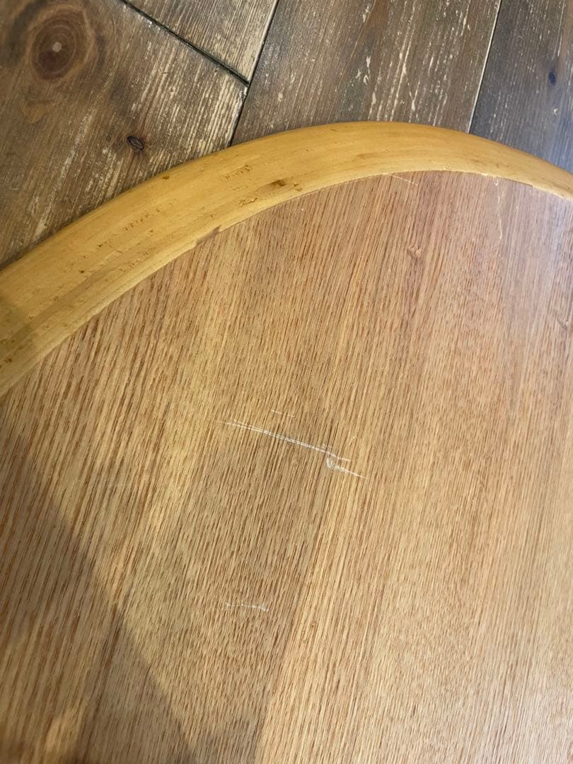 【廃盤品】無印良品 MUJI タモ材ローテーブル