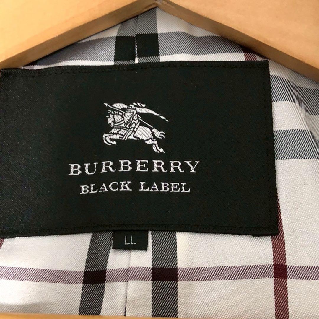 良品◎XL/LLサイズ◎Burberry Black Label トレンチコート