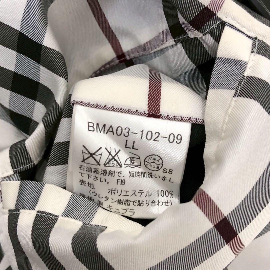良品◎XL/LLサイズ◎Burberry Black Label トレンチコート