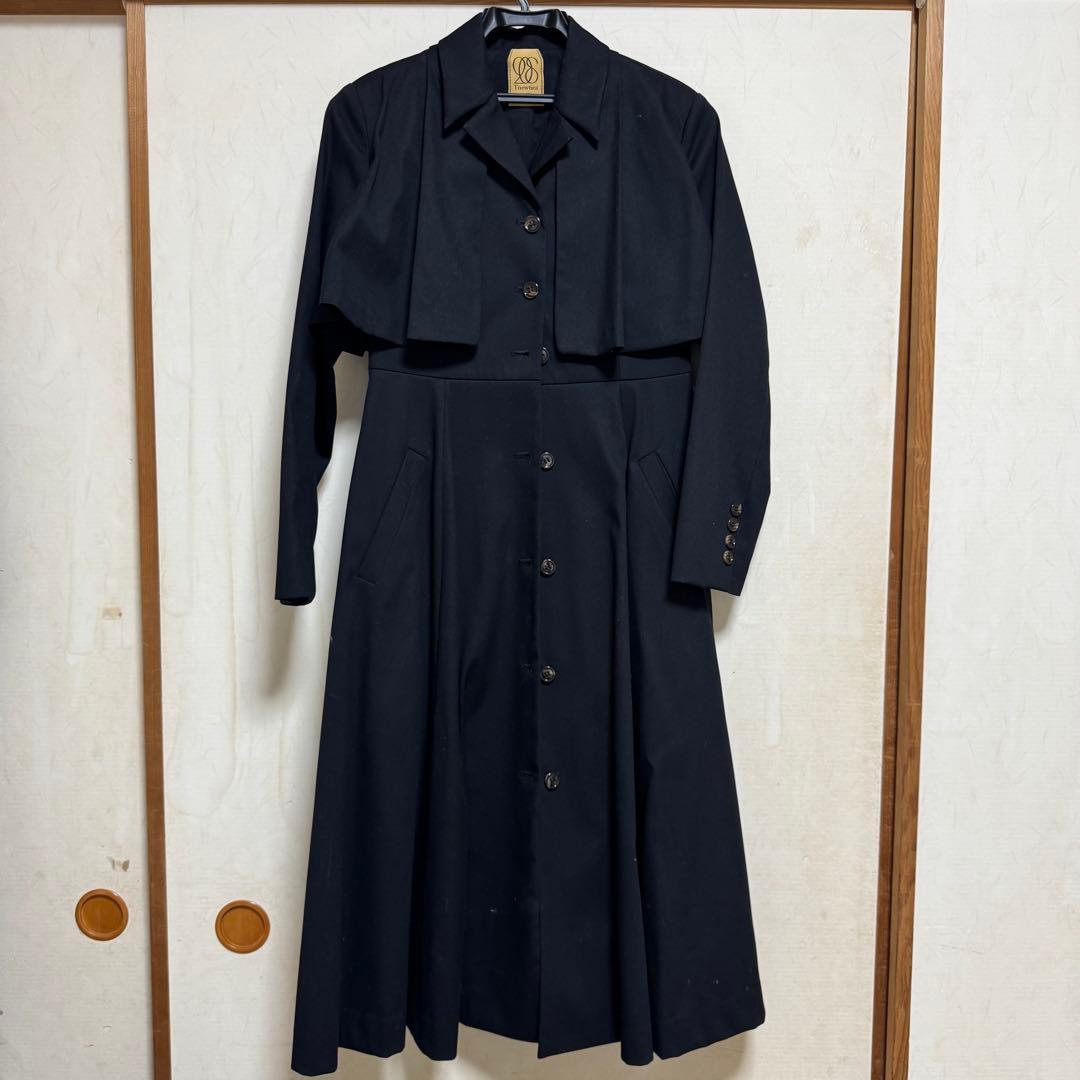 tnewties トゥエンティーズ インバネスコー トドレス 美品 XS