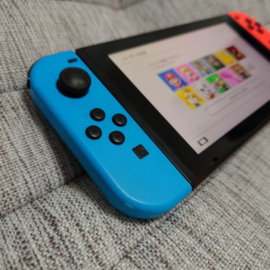 Nintendo Switch 本体セット、ハンドル、128GB SDカード付属