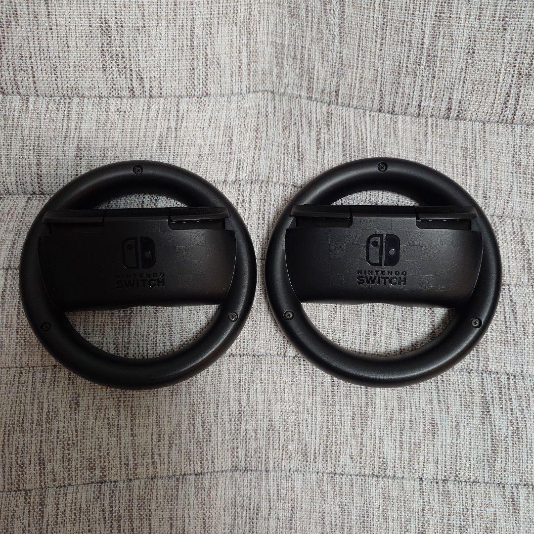 Nintendo Switch 本体セット、ハンドル、128GB SDカード付属