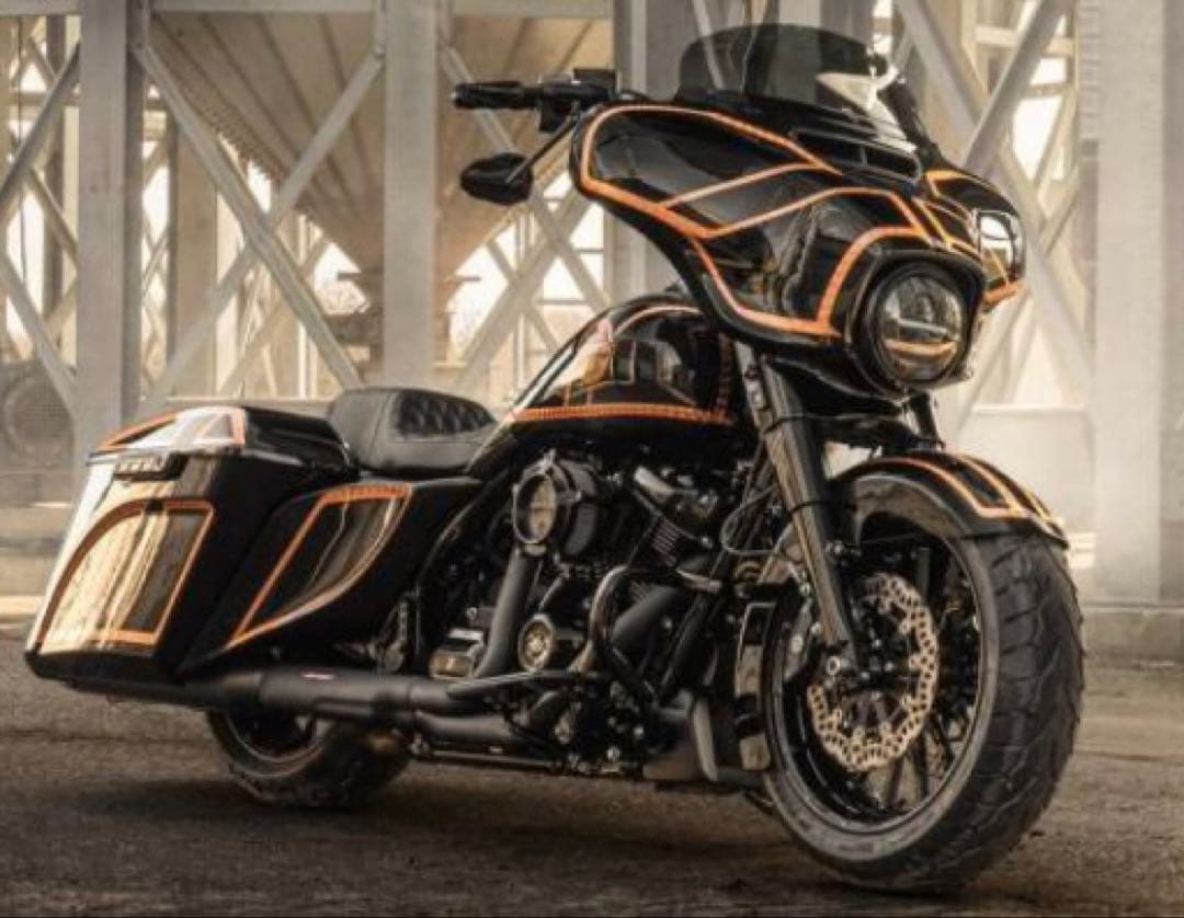 2014-2021ツーリング ストレッチタンクカバー＆サイドカーセット ハーレー