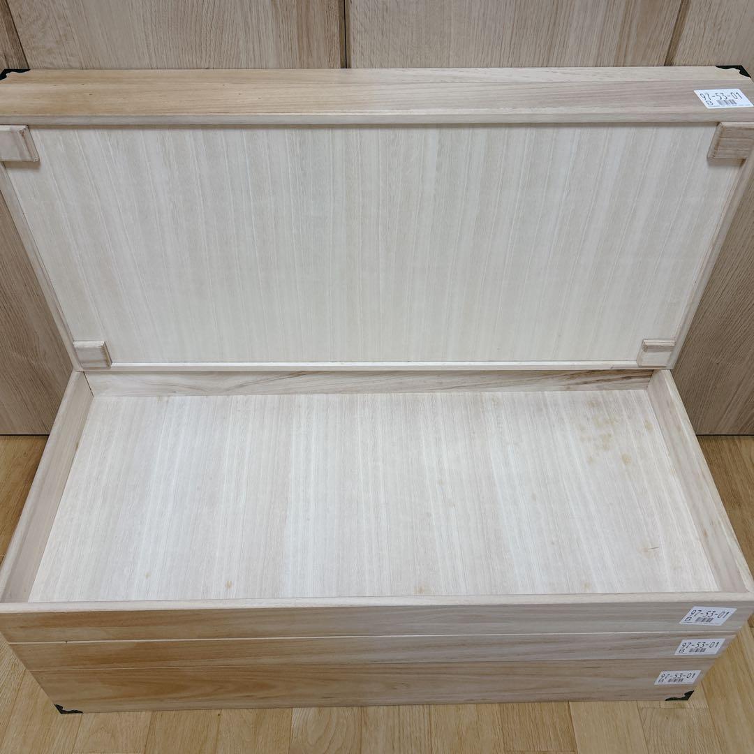 桐 衣装ケース 5段 桐箱 桐ケース 桐箪笥 着物入れ 深型1段 浅型3段 蓋付