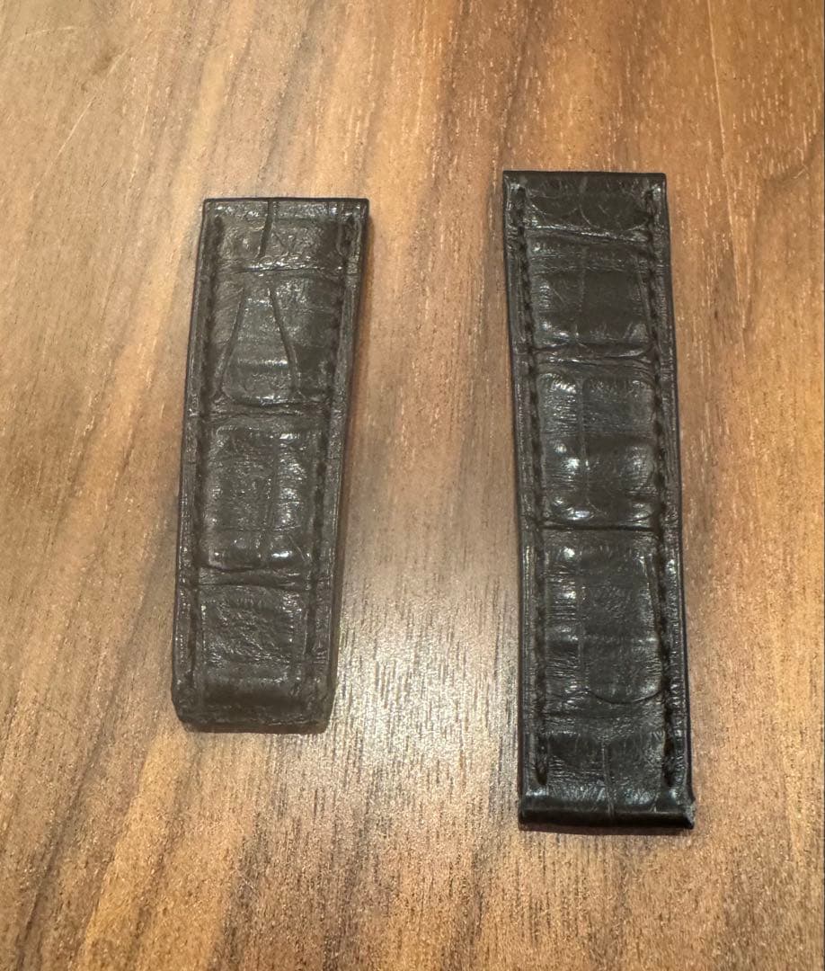 ロレックス 純正 レザーベルト ブラック