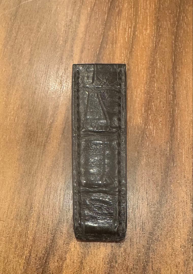 ロレックス 純正 レザーベルト ブラック