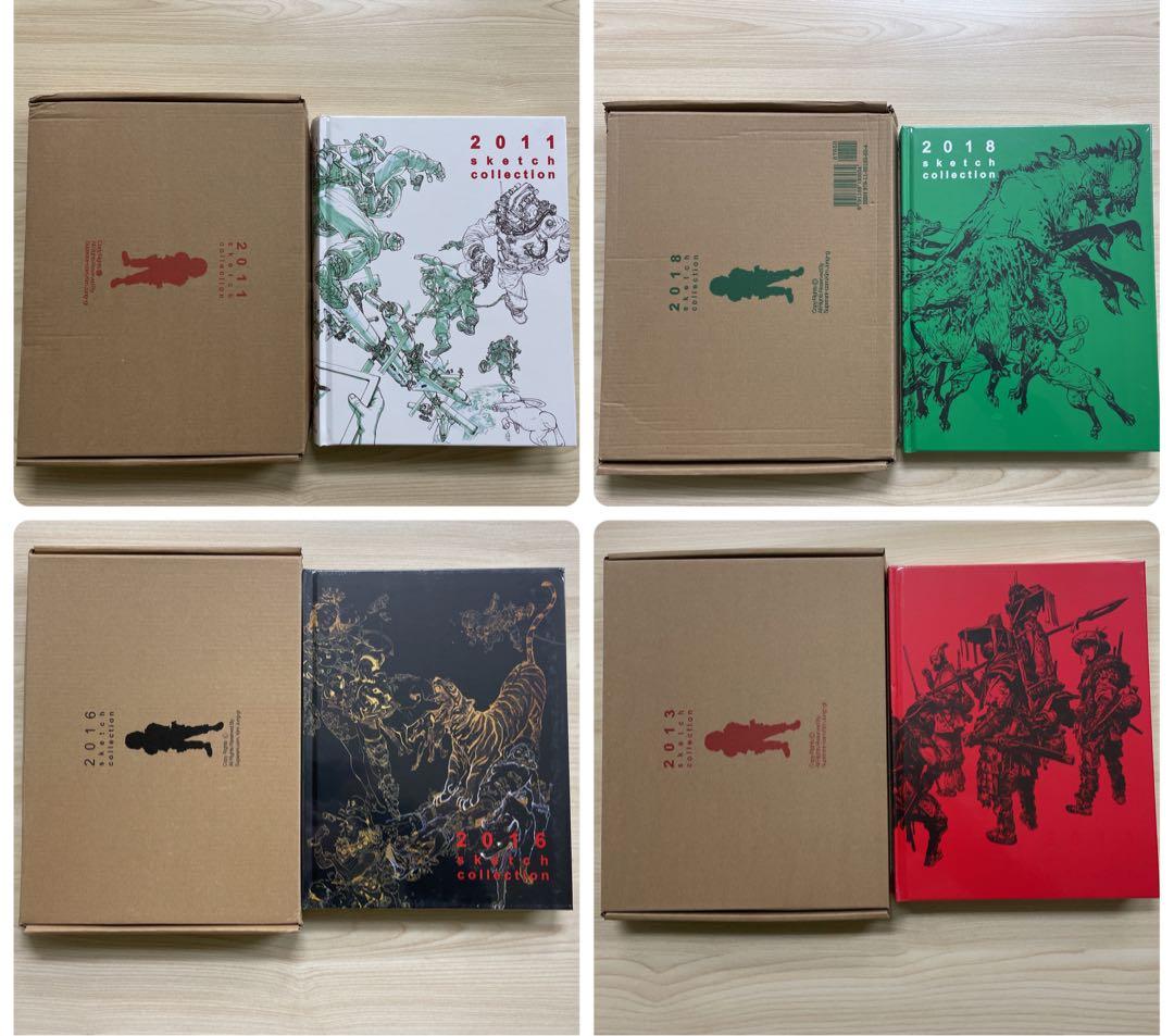 キム・ジョンギ スケッチコレクション 画集 4冊セット Kim Jung-Gi