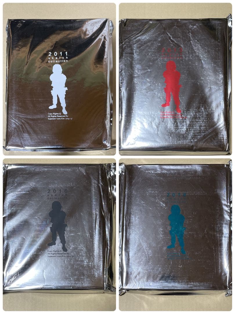 キム・ジョンギ スケッチコレクション 画集 4冊セット Kim Jung-Gi