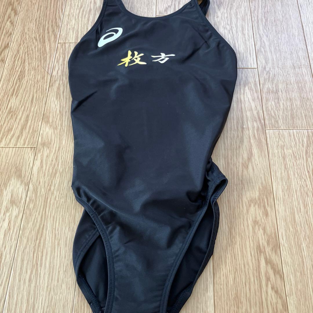 ASICS スポーツ用水着 FINA認証 サイズ140 ブラック