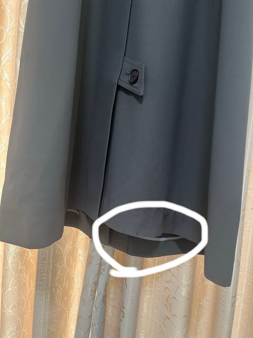 crewre クルーレ ドレープステンカラーコート