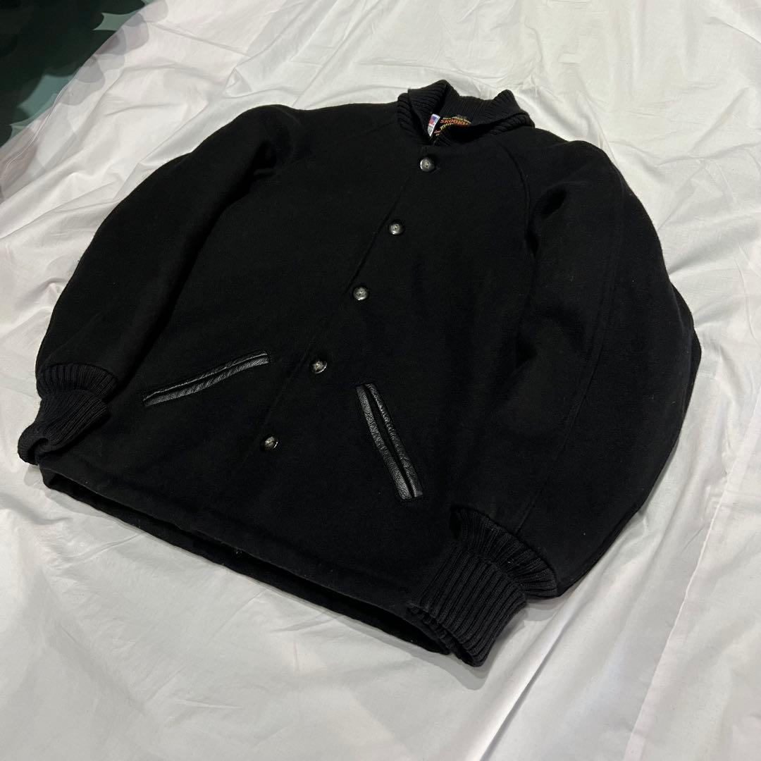 SKOOKUM ウール レターマン ジャケット スクーカム スタジャン