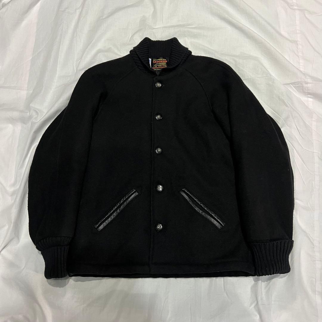 SKOOKUM ウール レターマン ジャケット スクーカム スタジャン
