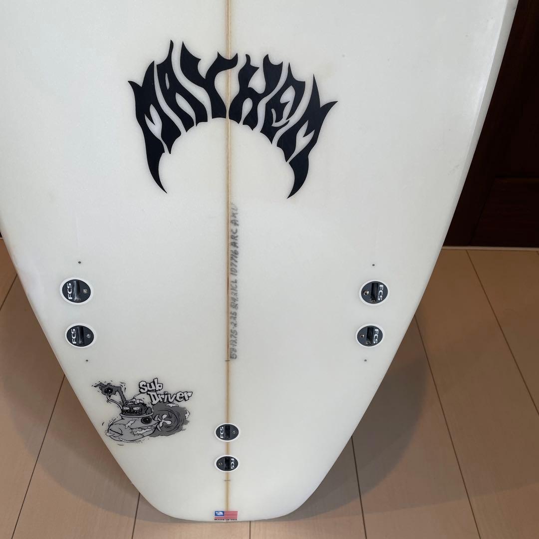 ロスト　メイヘム　サブドライバー　5’8 美品