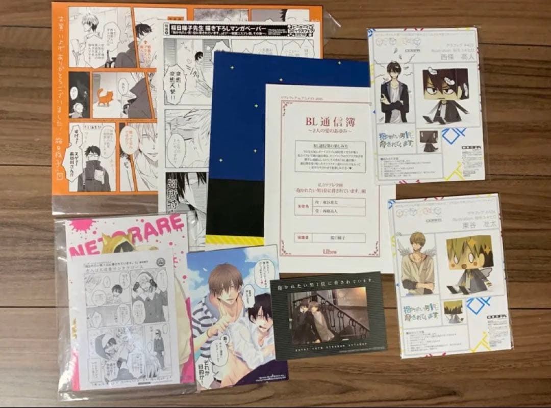 抱かれたい男1位に脅されています だかいち 特典セット 付録セット