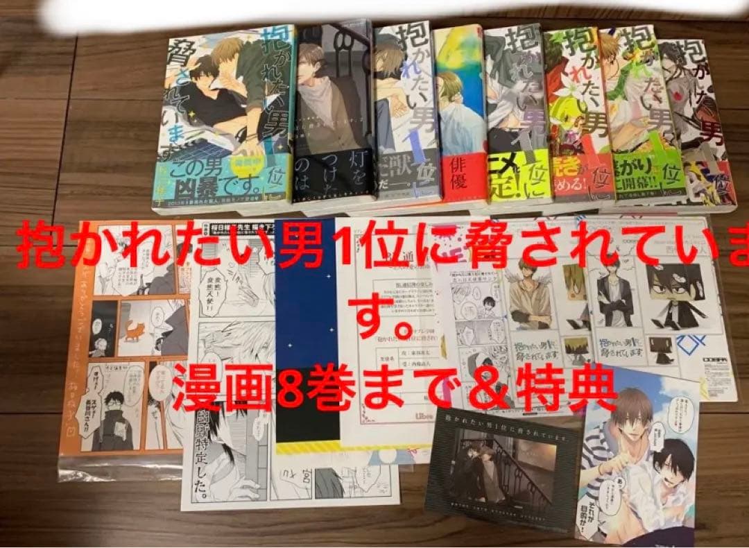 抱かれたい男1位に脅されています だかいち 特典セット 付録セット