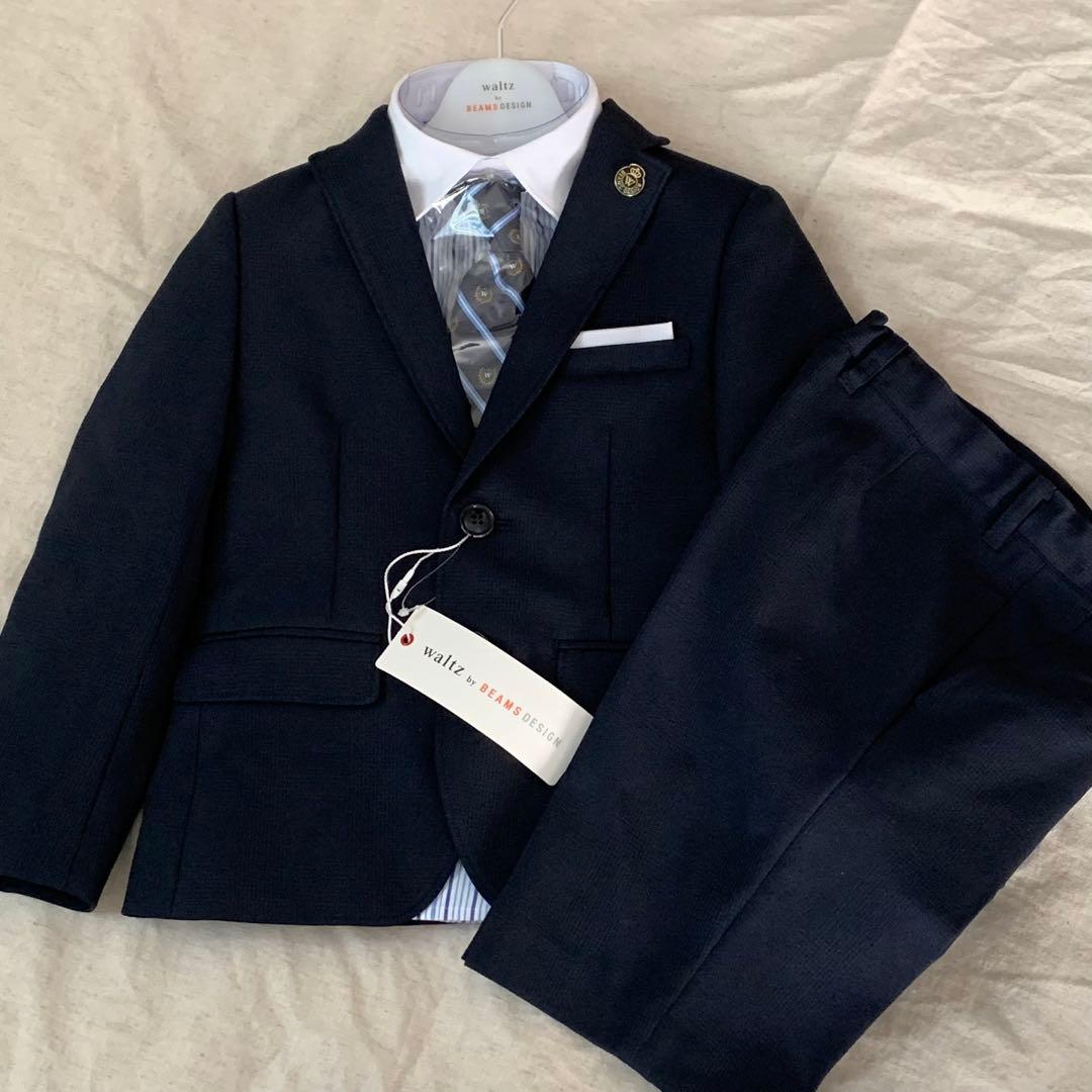 新品　110cm waltz by BEAMS 男の子　スーツセット
