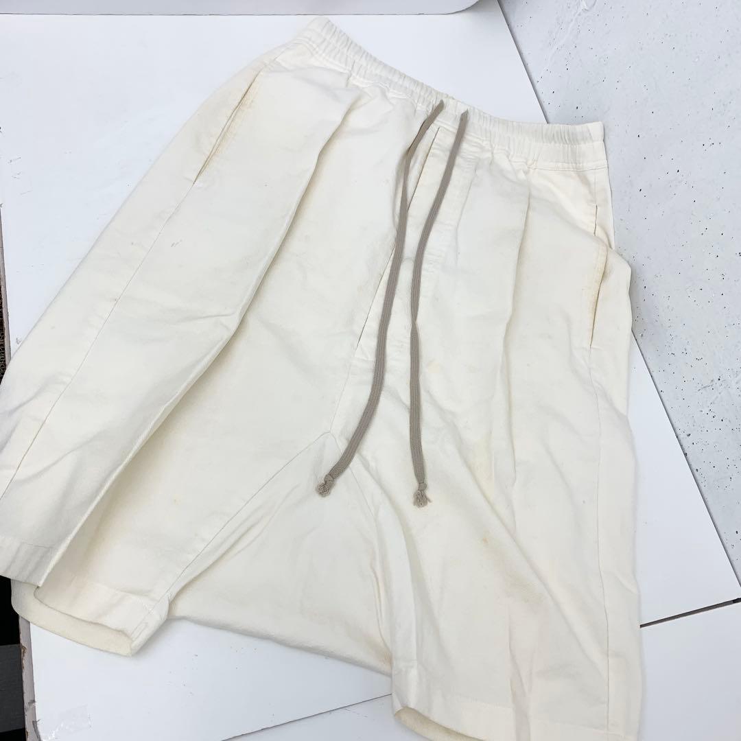 リックオーウェンス RU3384 サルエルパンツ アイボリー 21110220