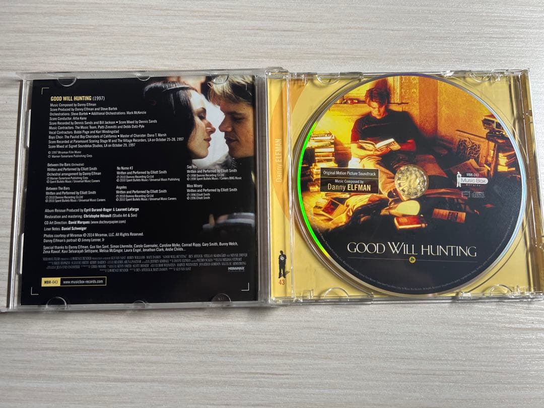 【完全盤】『グッド・ウィル・ハンティング』サウンドトラック
