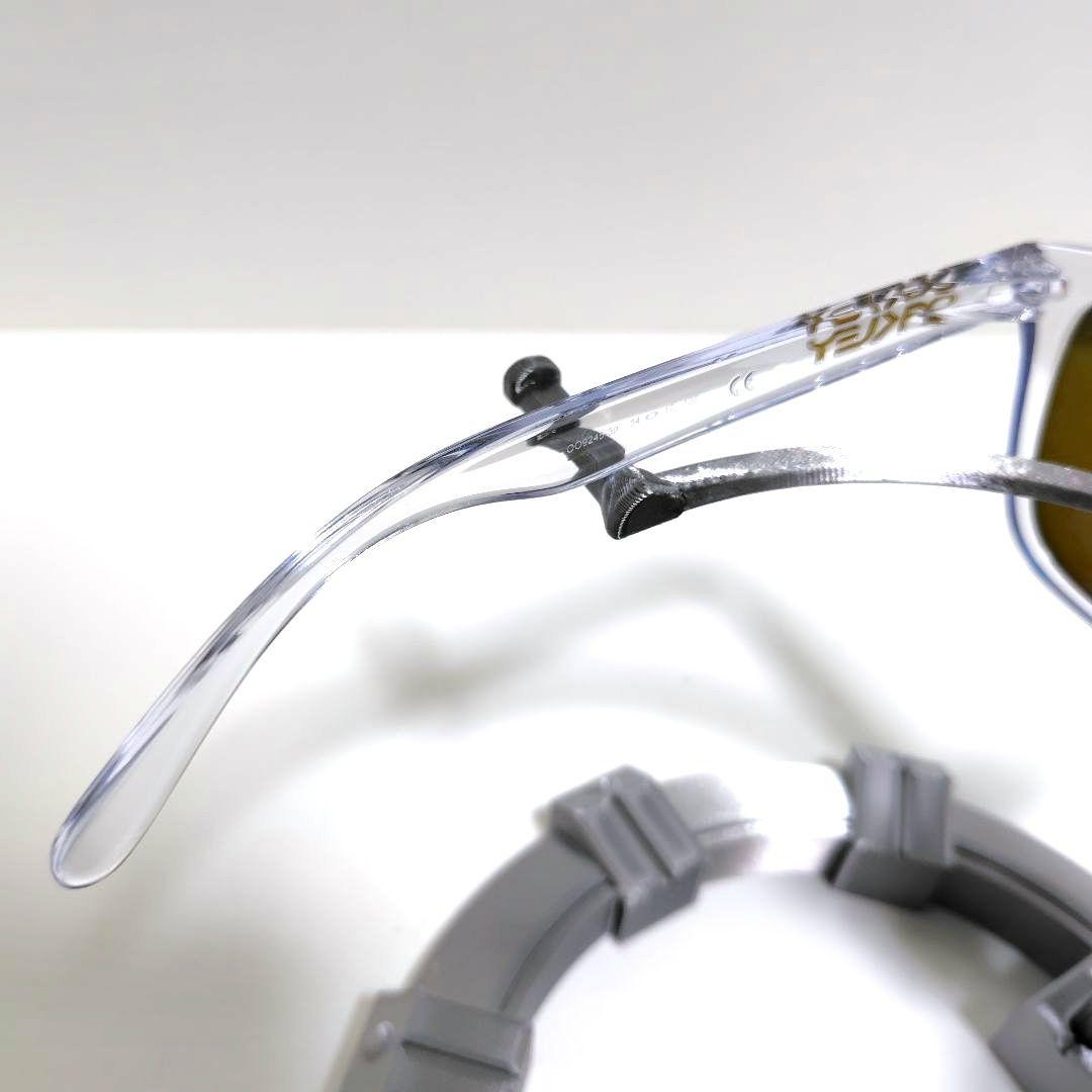 OAKLEY Frogskins フロッグスキン ポリッシュクリア 偏光レンズ