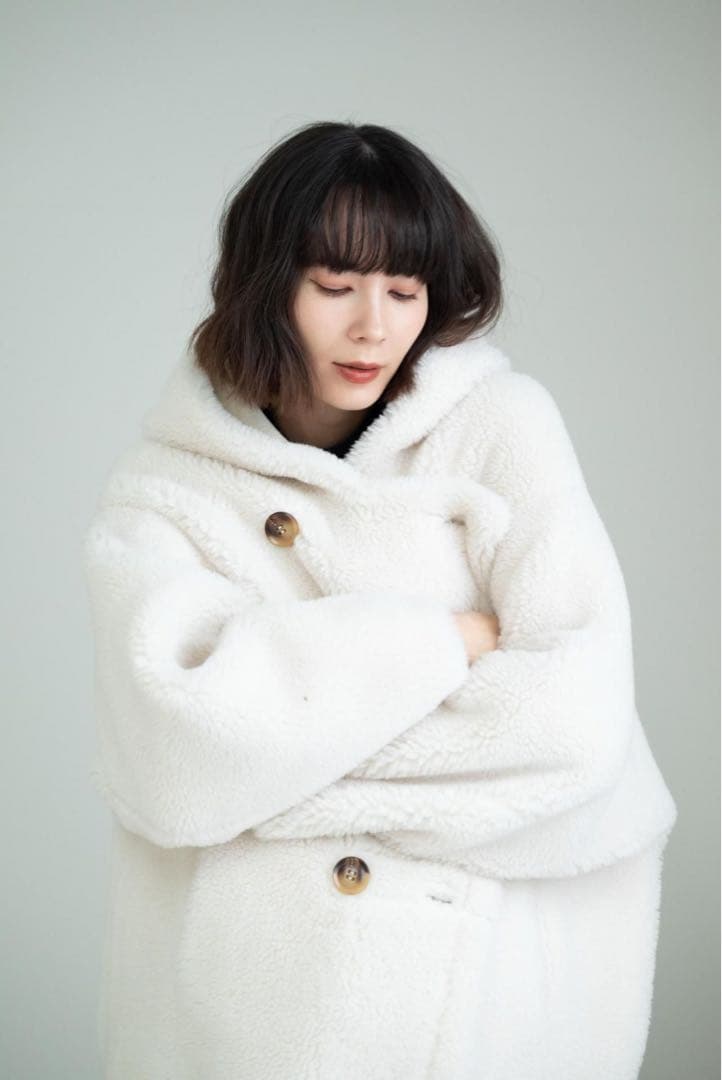 KARRY テディコート ロング ホワイト 新品未使用