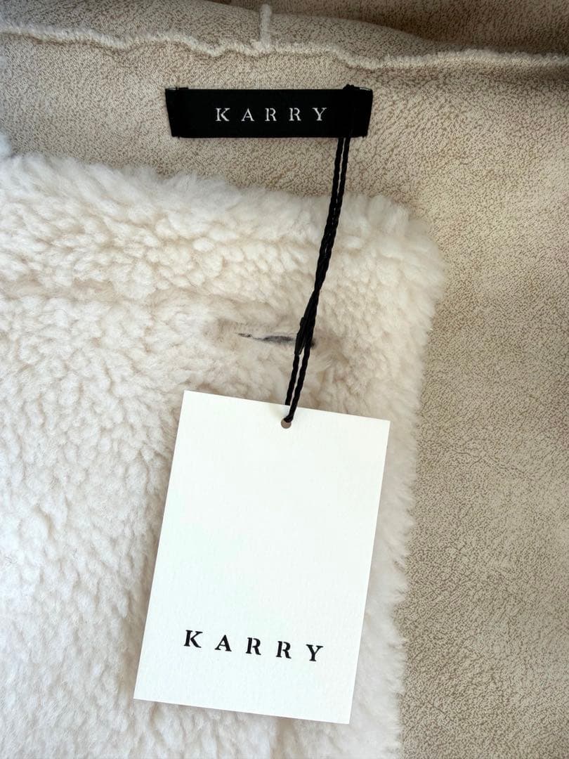 KARRY テディコート ロング ホワイト 新品未使用