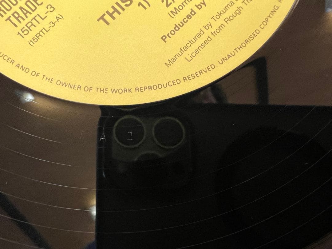 ザ・スミス ディスチャーミングマン LP洋楽レコード15RTL-3 帯付 美品